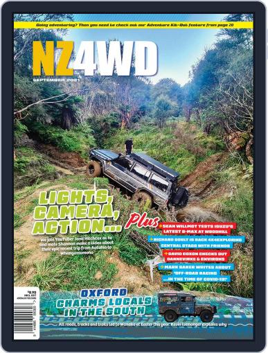 NZ4WD September 1st, 2021 Digital Back Issue Cover