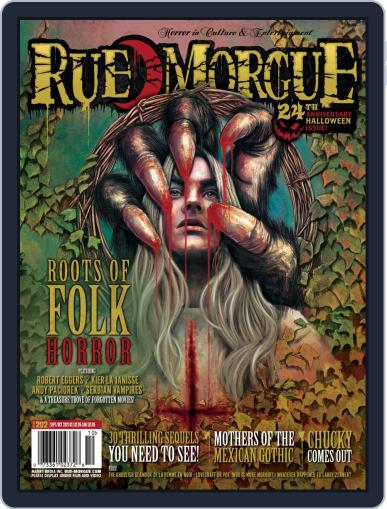 RUE MORGUE September 1st, 2021 Digital Back Issue Cover
