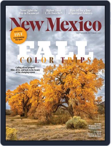New Mexico September 1st, 2021 Digital Back Issue Cover