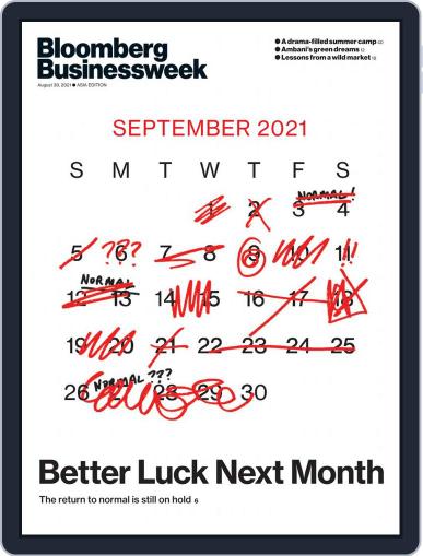 Bloomberg Businessweek-Asia Edition (Digital) August 30th, 2021 Issue Cover