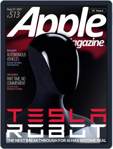 AppleMagazine August 27th, 2021 Digital Back Issue Cover