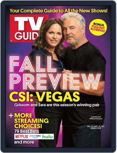 Tv Guide August 30th, 2021 Digital Back Issue Cover