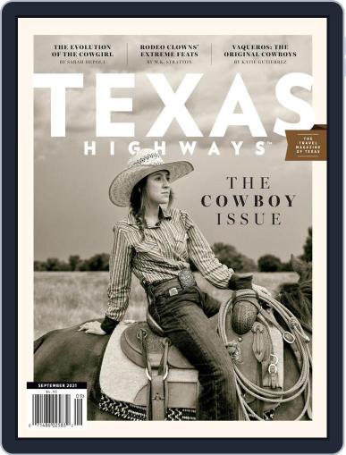 Texas Highways September 1st, 2021 Digital Back Issue Cover