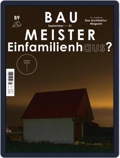 Baumeister September 1st, 2021 Digital Back Issue Cover