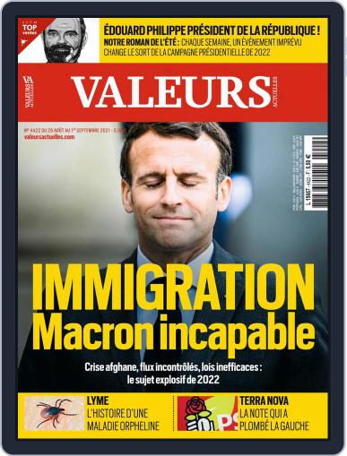 Valeurs Actuelles August 26th, 2021 Digital Back Issue Cover