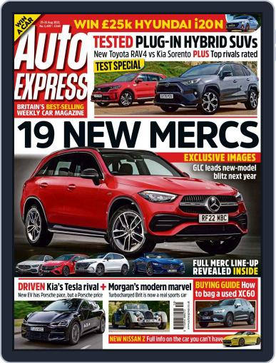 Auto Express August 25th, 2021 Digital Back Issue Cover