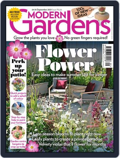 Modern Gardens September 1st, 2021 Digital Back Issue Cover