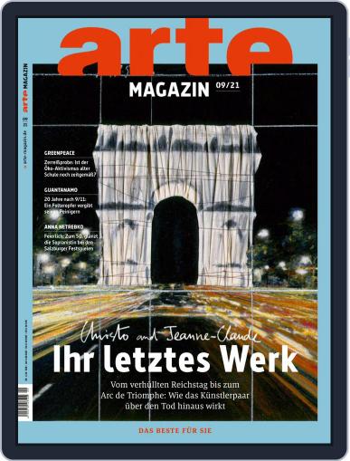 Arte Magazin (Digital) September 1st, 2021 Issue Cover