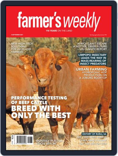 Farmer's Weekly September 3rd, 2021 Digital Back Issue Cover