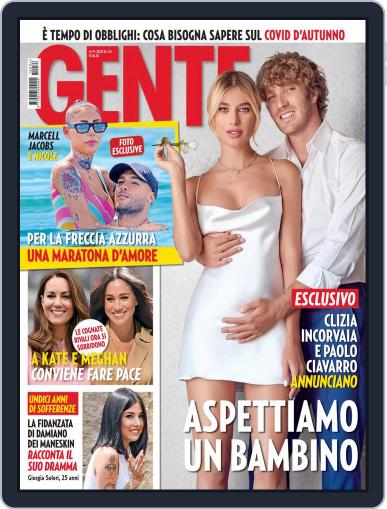 Gente (Digital) September 4th, 2021 Issue Cover