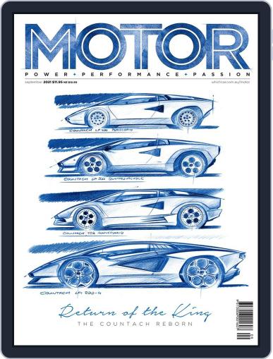 Motor Magazine Australia September 1st, 2021 Digital Back Issue Cover