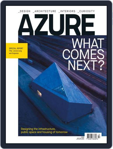 AZURE (Digital) September 1st, 2021 Issue Cover