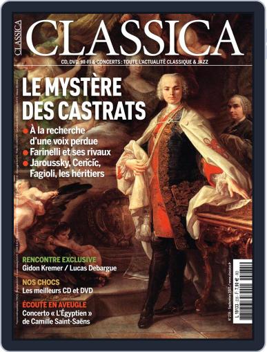 Classica September 1st, 2021 Digital Back Issue Cover