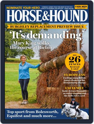 Horse & Hound August 26th, 2021 Digital Back Issue Cover