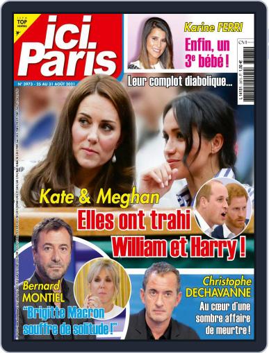 Ici Paris August 25th, 2021 Digital Back Issue Cover