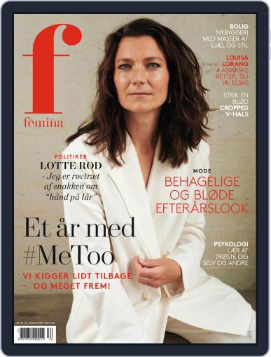 femina Denmark August 26th, 2021 Digital Back Issue Cover