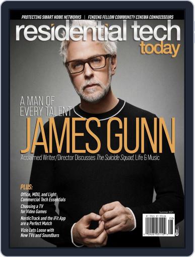 Residential Tech Today August 1st, 2021 Digital Back Issue Cover