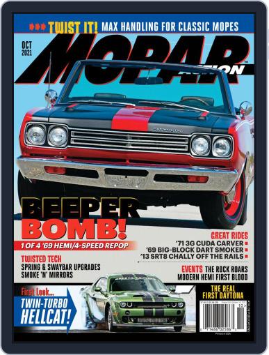 Mopar Action October 1st, 2021 Digital Back Issue Cover