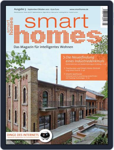 Smart Homes September 1st, 2021 Digital Back Issue Cover