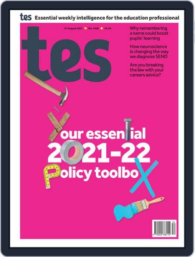Tes August 27th, 2021 Digital Back Issue Cover