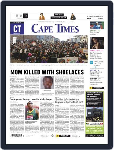 Cape Times August 24th, 2021 Digital Back Issue Cover