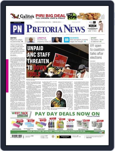 Pretoria News August 26th, 2021 Digital Back Issue Cover