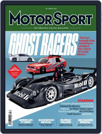 Motor sport October 1st, 2021 Digital Back Issue Cover