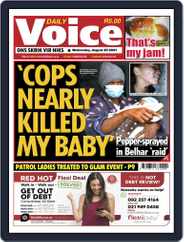 Daily Voice (Digital) Subscription                    August 25th, 2021 Issue