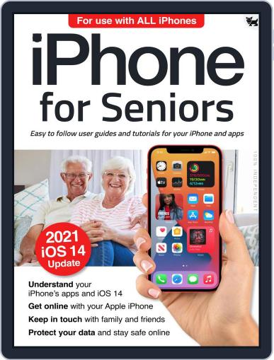 iPhone for Seniors August 19th, 2021 Digital Back Issue Cover