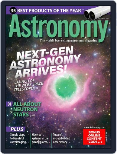 Astronomy October 1st, 2021 Digital Back Issue Cover