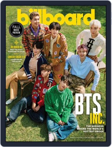 Billboard August 28th, 2021 Digital Back Issue Cover