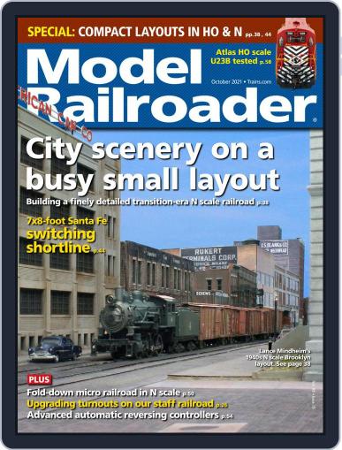 Model Railroader October 1st, 2021 Digital Back Issue Cover