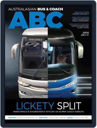 Australasian Bus & Coach August 1st, 2021 Digital Back Issue Cover