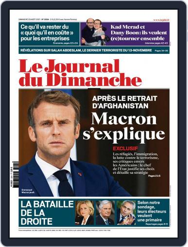 Le Journal du dimanche August 29th, 2021 Digital Back Issue Cover