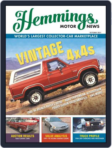 Hemmings Motor News (Digital) October 1st, 2021 Issue Cover