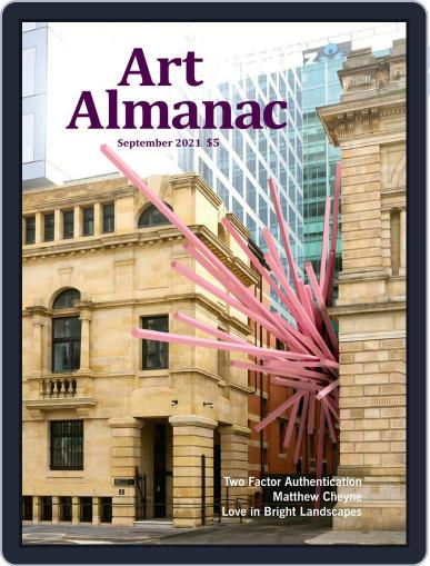 Art Almanac September 1st, 2021 Digital Back Issue Cover