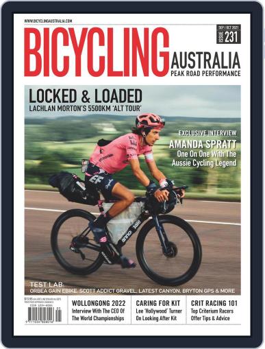 Bicycling Australia September 1st, 2021 Digital Back Issue Cover