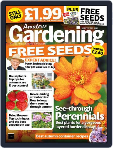 Amateur Gardening September 4th, 2021 Digital Back Issue Cover