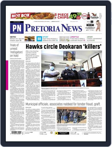 Pretoria News August 31st, 2021 Digital Back Issue Cover