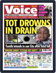 Daily Voice (Digital) Subscription                    August 31st, 2021 Issue