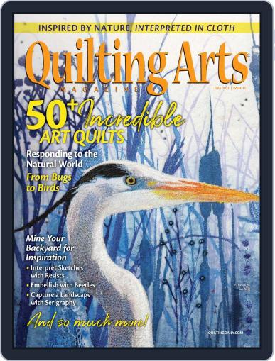Quilting Arts August 19th, 2021 Digital Back Issue Cover