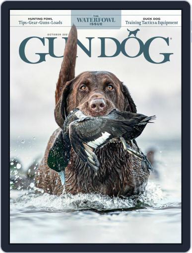 Gun Dog October 1st, 2021 Digital Back Issue Cover
