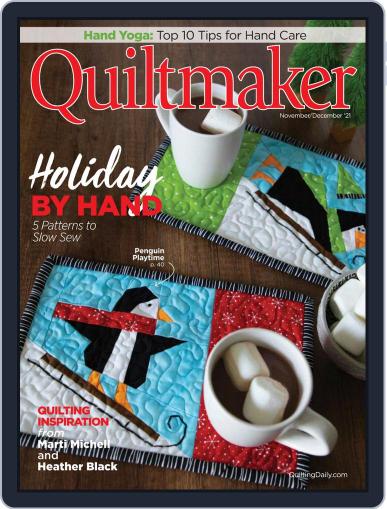 QUILTMAKER November 1st, 2021 Digital Back Issue Cover