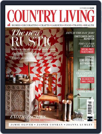 Country Living UK October 1st, 2021 Digital Back Issue Cover