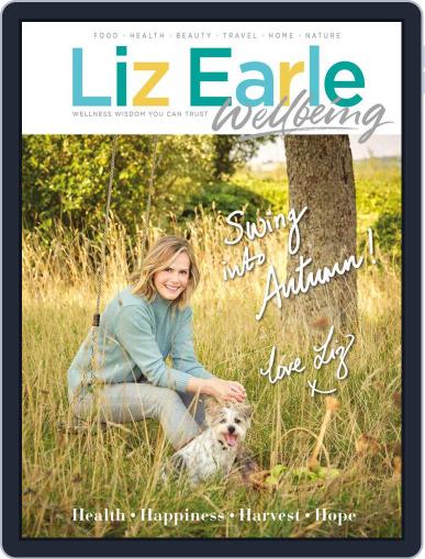 Liz Earle Wellbeing September 1st, 2021 Digital Back Issue Cover