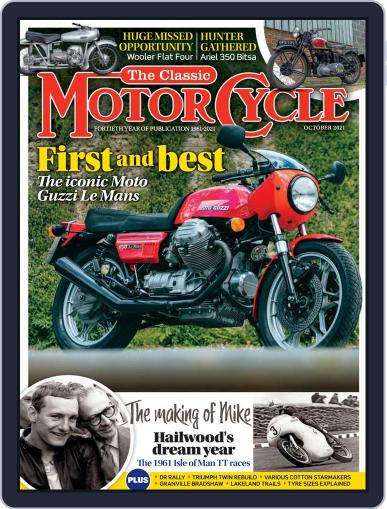 The Classic MotorCycle October 1st, 2021 Digital Back Issue Cover