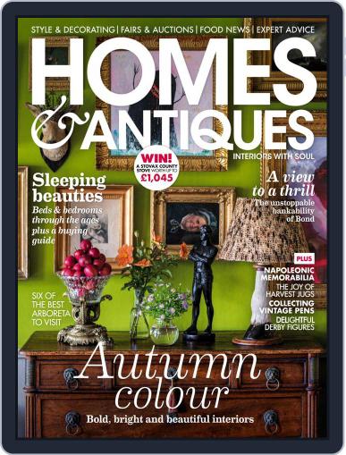 Homes & Antiques October 1st, 2021 Digital Back Issue Cover