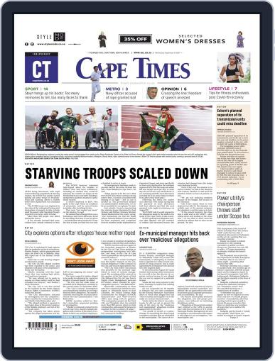 Cape Times September 1st, 2021 Digital Back Issue Cover