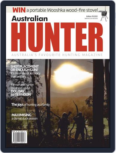 Australian Hunter August 24th, 2021 Digital Back Issue Cover