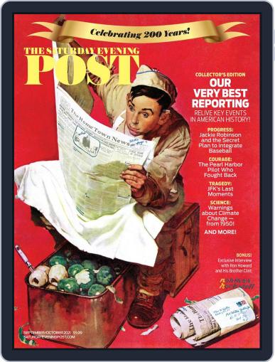 The Saturday Evening Post September 1st, 2021 Digital Back Issue Cover